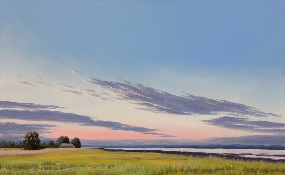 Evening on the Bay - 48"x30"