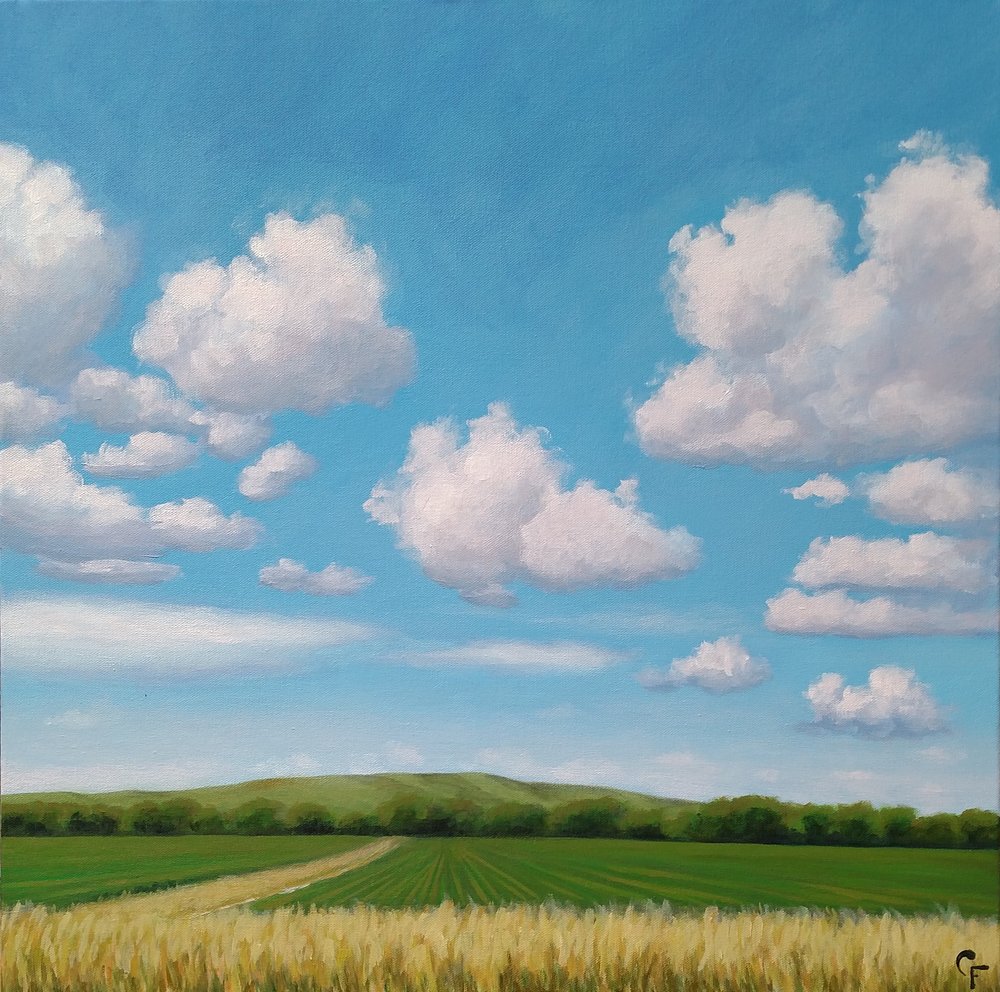 Flint Hills #2 - 24"x24"