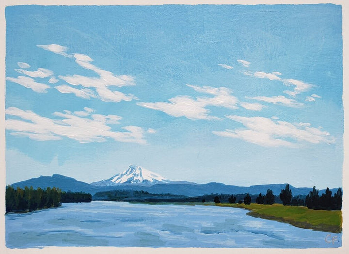Mt. Hood from 205 - 5"x7"