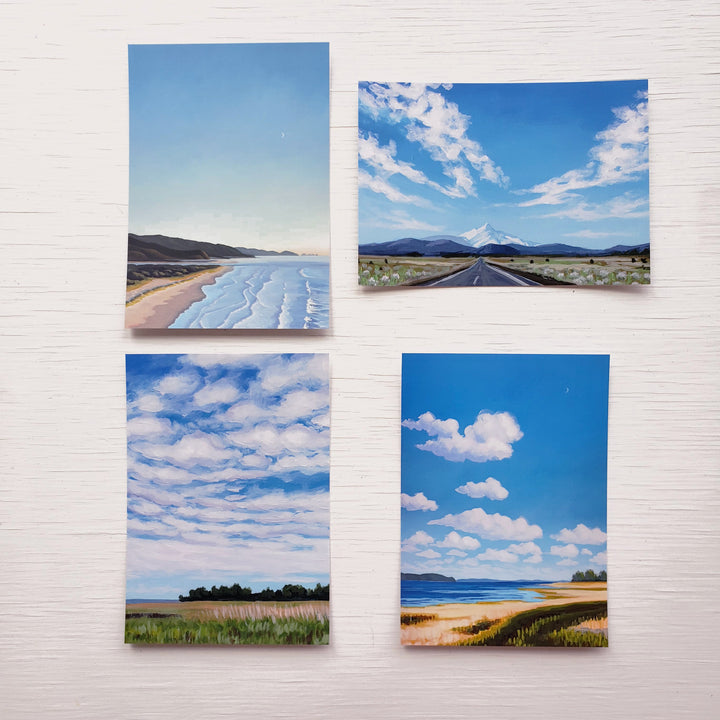 PNW Blues - Pack of 8 note cards