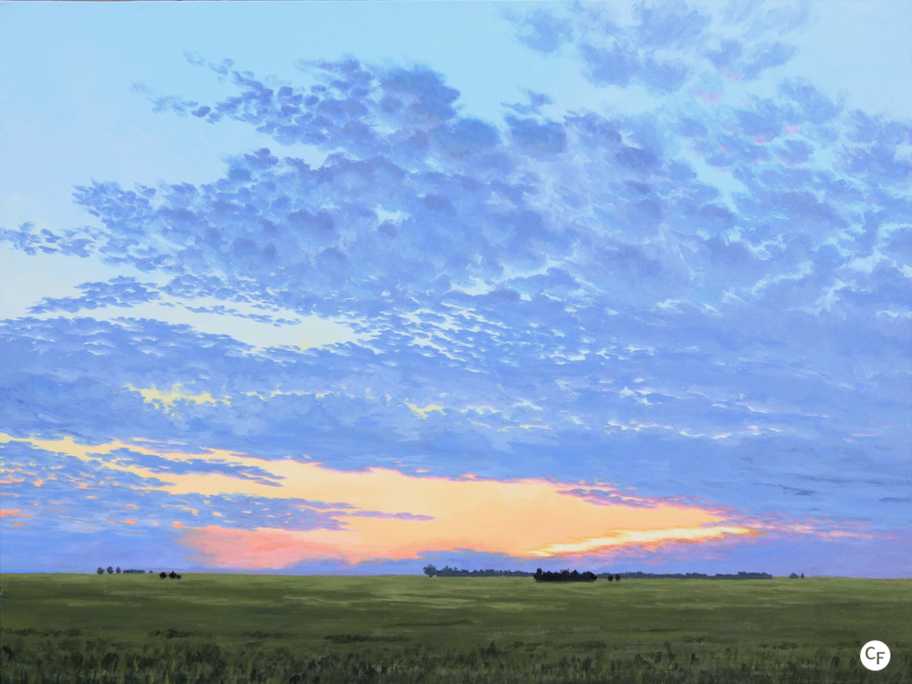 Prairie Summer Sunset