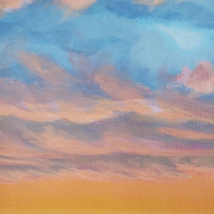 Sunset Over the West Hills #4 - 18"x24"