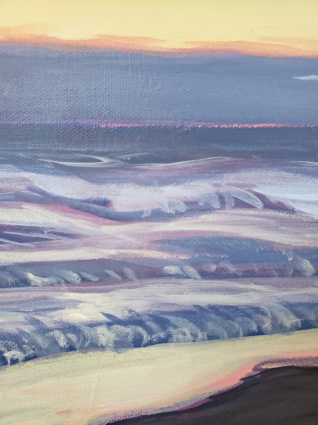 Sunset at Roads End - 60"x36"