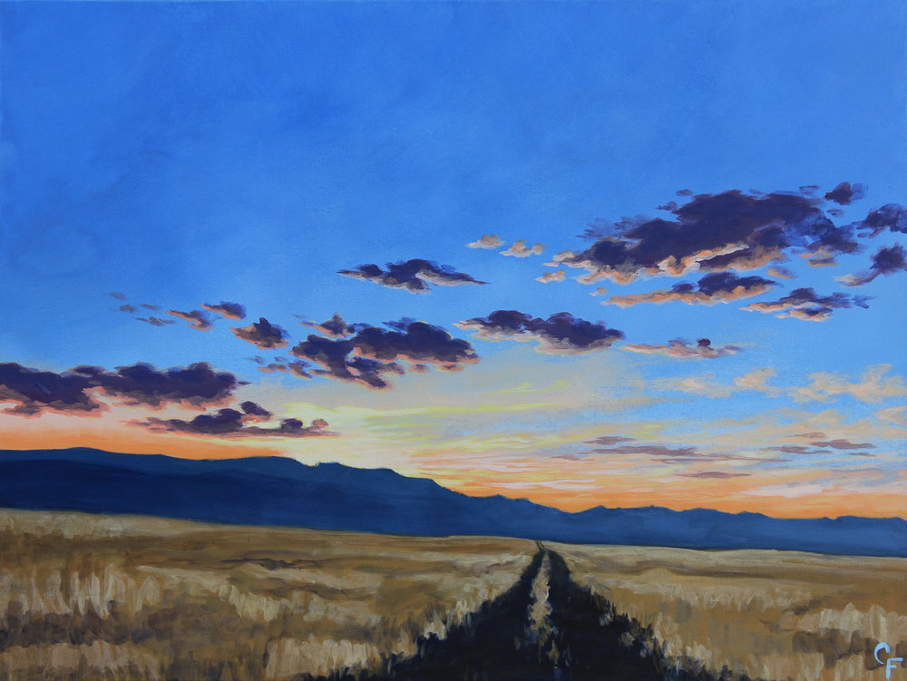 Wallowa County Sunset #2 - 30"x40"