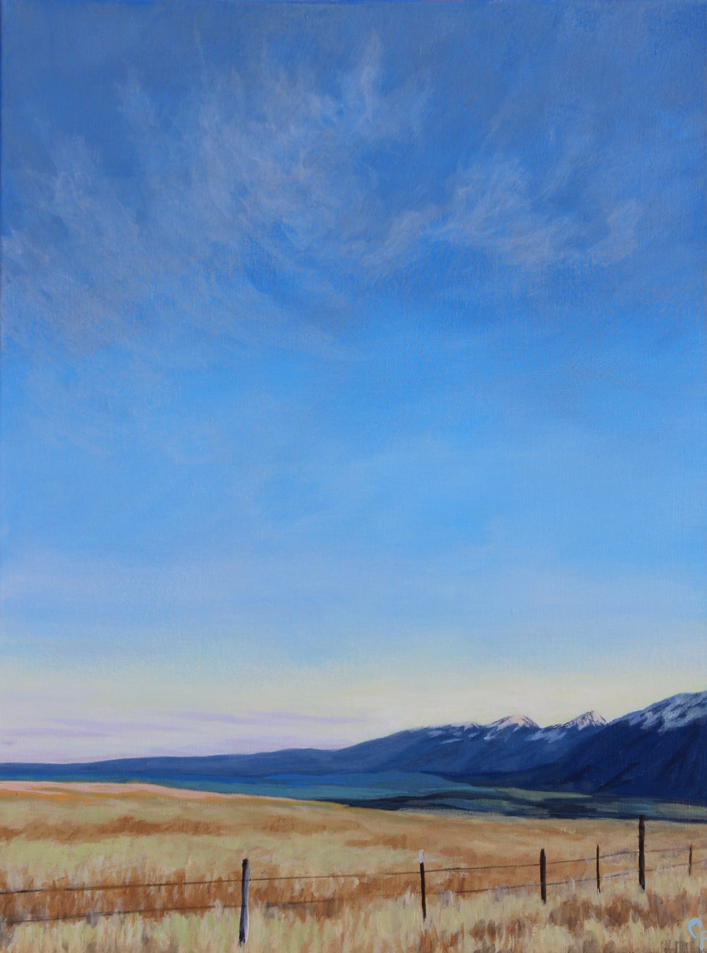 Wallowas Sunrise #2 - 24"x18"